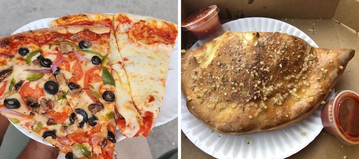 Calzones New York Style Pizza Menu